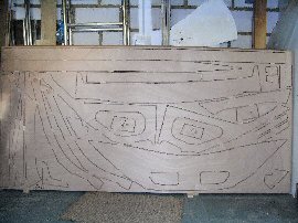 Hazardous Zero-9L kit sheet 6 - 12mm thick components